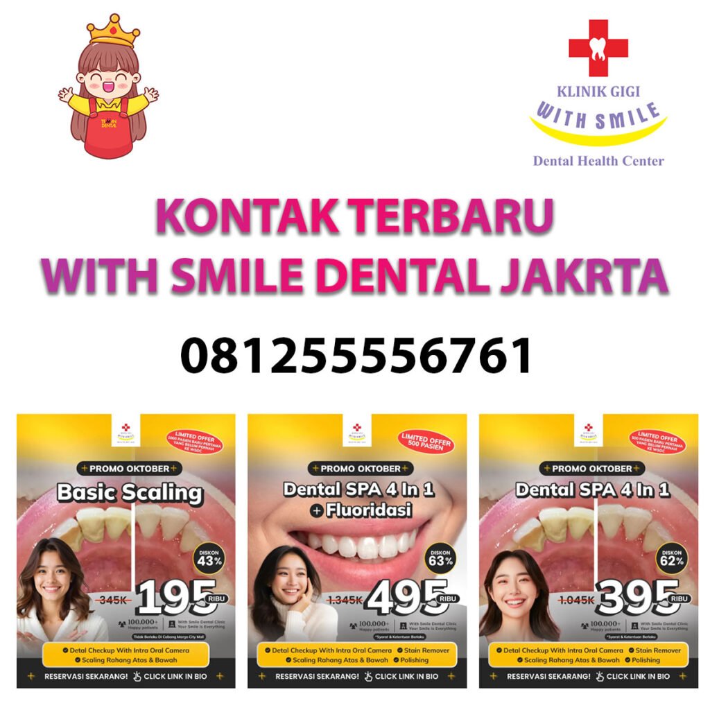 kontak terbaru with smile dental jakarta